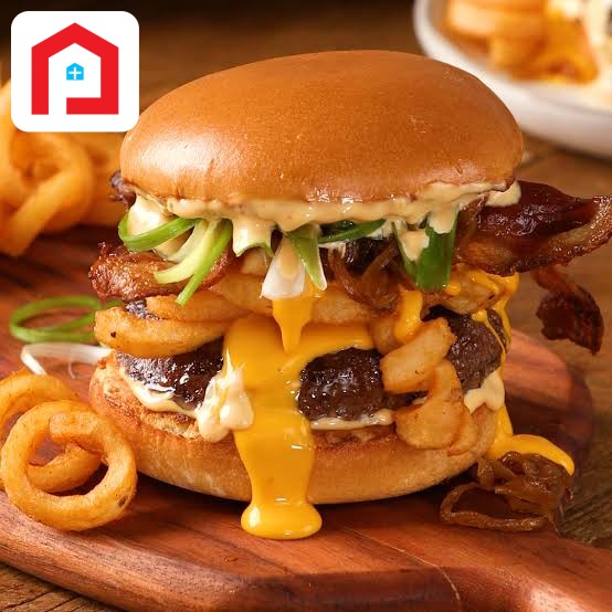 Cheesy Lodded Burger