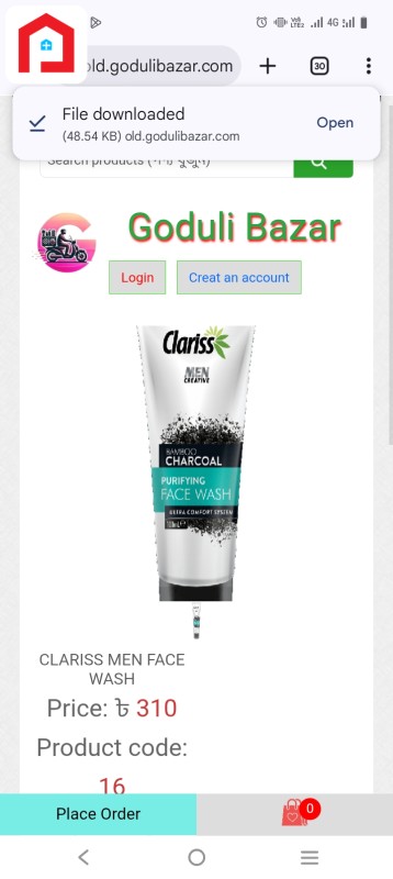 Clariss Men Face Wash