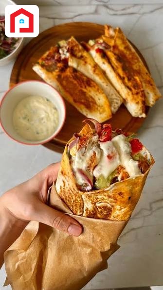 Garlic Chicken Shawarma