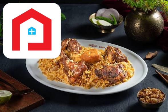 Basmati Kacchi, Borhani Salad, Chutney